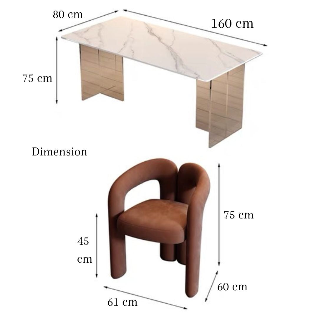 iStay Klearbase Nuno Dining Set