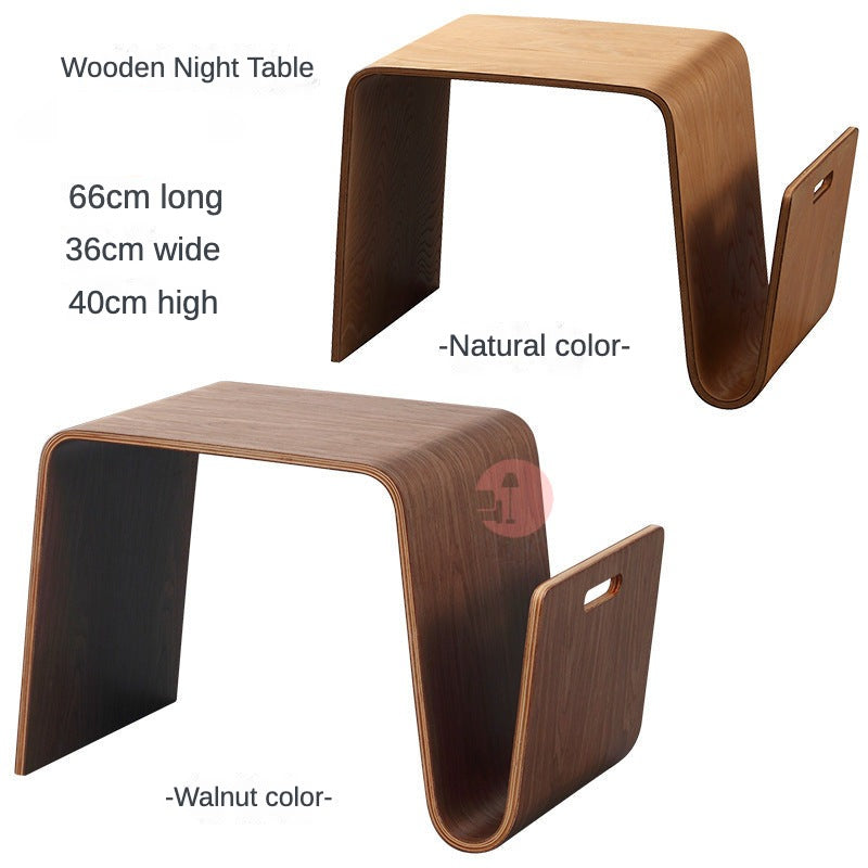 โต๊ะข้าง ดีไซน์ไม้