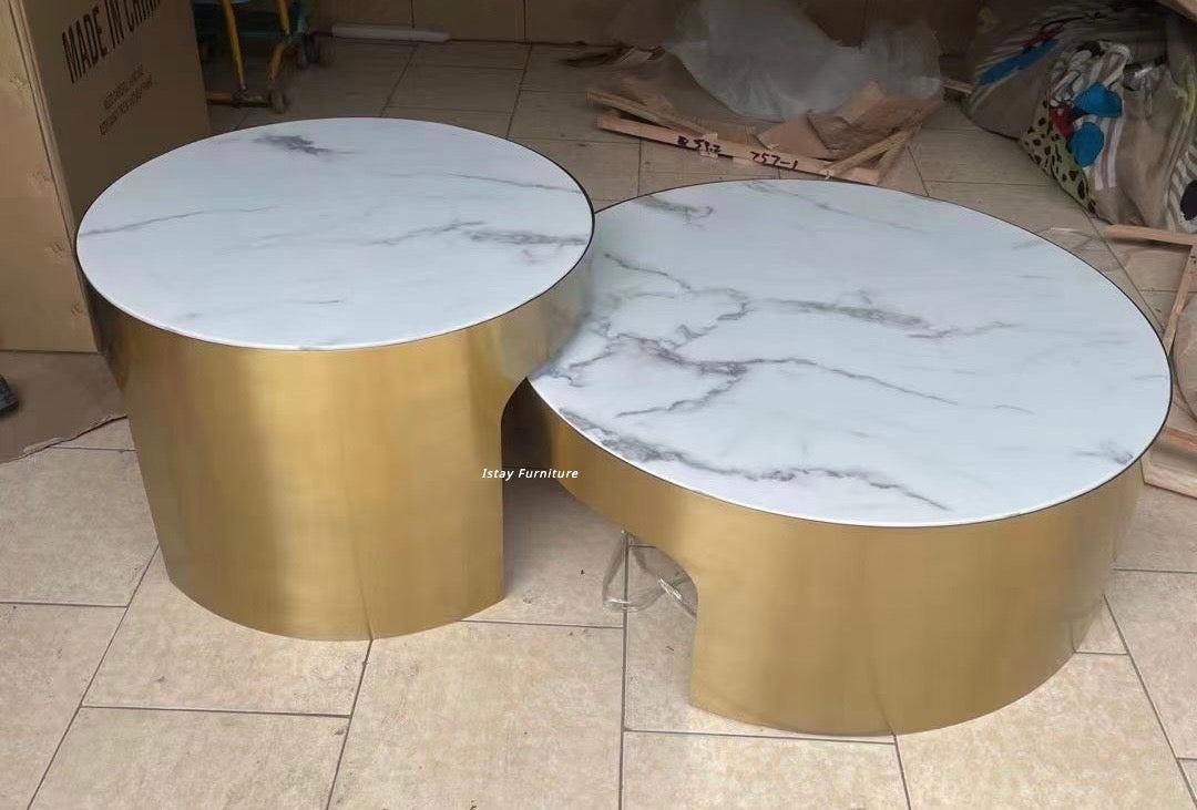 ชุดโต๊ะกลางหิน รุ่น เอ็มที มาร์เบล