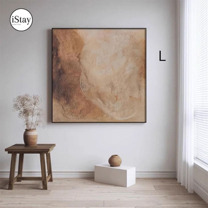 ART002 | ภาพตกแต่งผนัง Canvas โทนเอิร์ธ – เลือกกรอบได้
