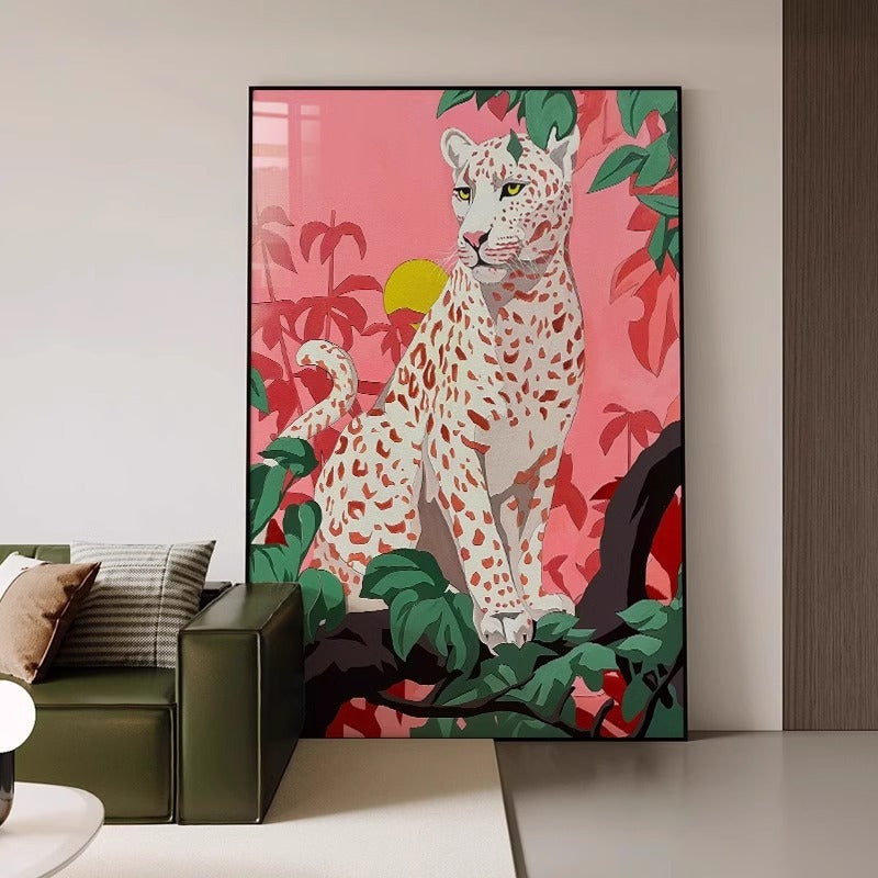 iStay Pink Leopard Art