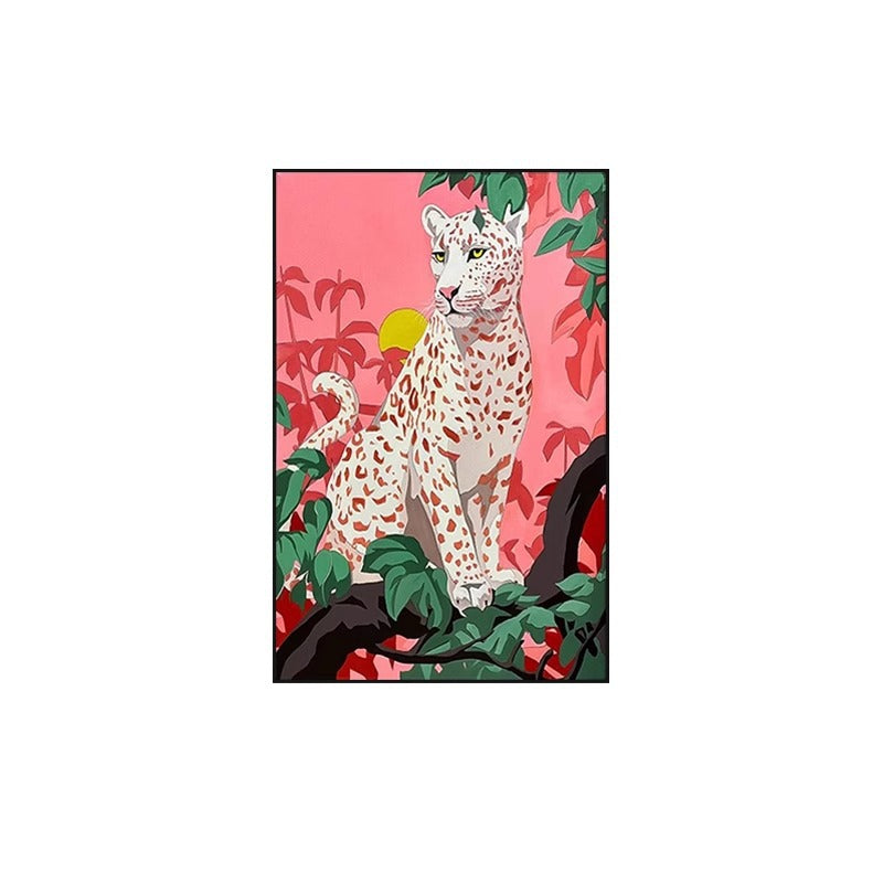 iStay Pink Leopard Art