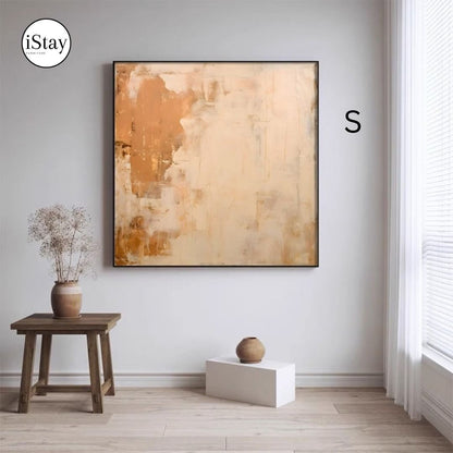 ART002 | ภาพตกแต่งผนัง Canvas โทนเอิร์ธ – เลือกกรอบได้