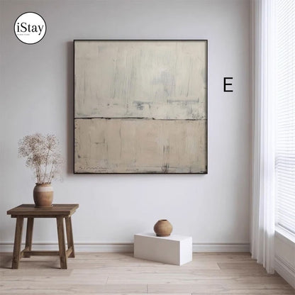 ART002 | ภาพตกแต่งผนัง Canvas โทนเอิร์ธ – เลือกกรอบได้